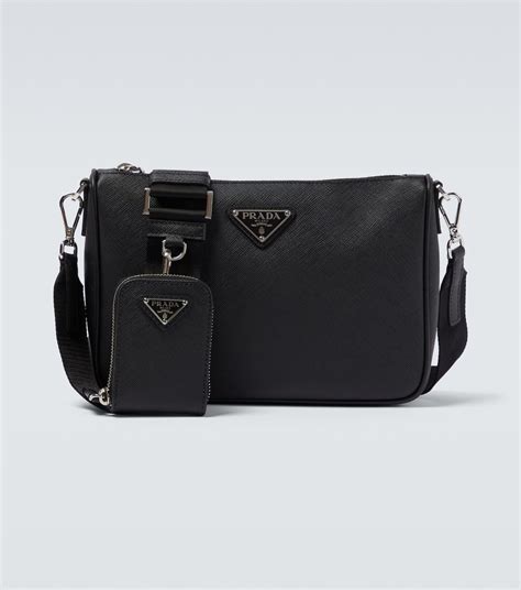 prada saffiano messenger bag|prada crossbody bag.